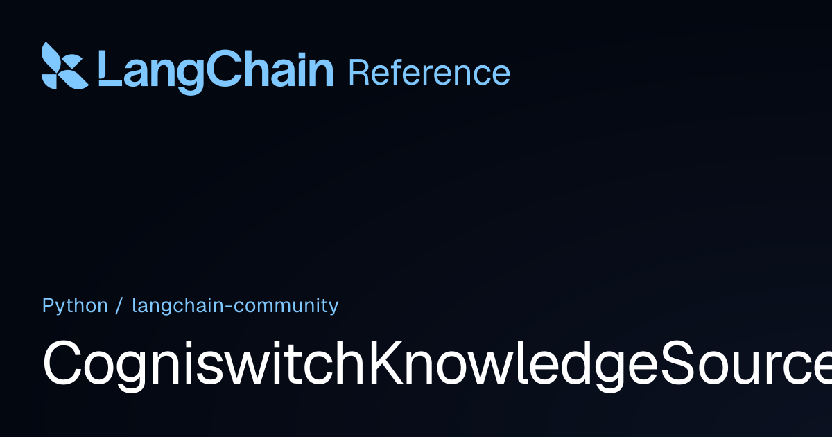 CogniswitchKnowledgeSourceURL | langchain_community | LangChain Reference